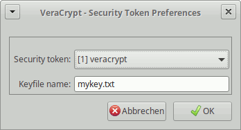 VeraCrypt: Volume mit TPM-Schlüsseldatei erstellen